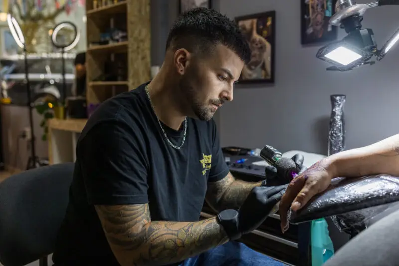 Trabalho de tatuagem Ganesha Ink