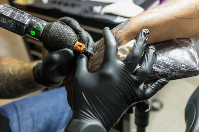Trabalho de tatuagem Ganesha Ink